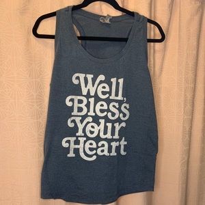 Well Bless Your Heart tank top